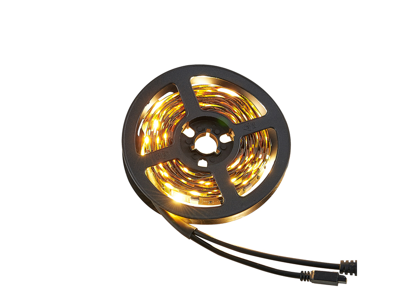 LED Streifen GRIP mit Fernbedienung, RGB Farbwechsel & Dimmer - 3 Meter