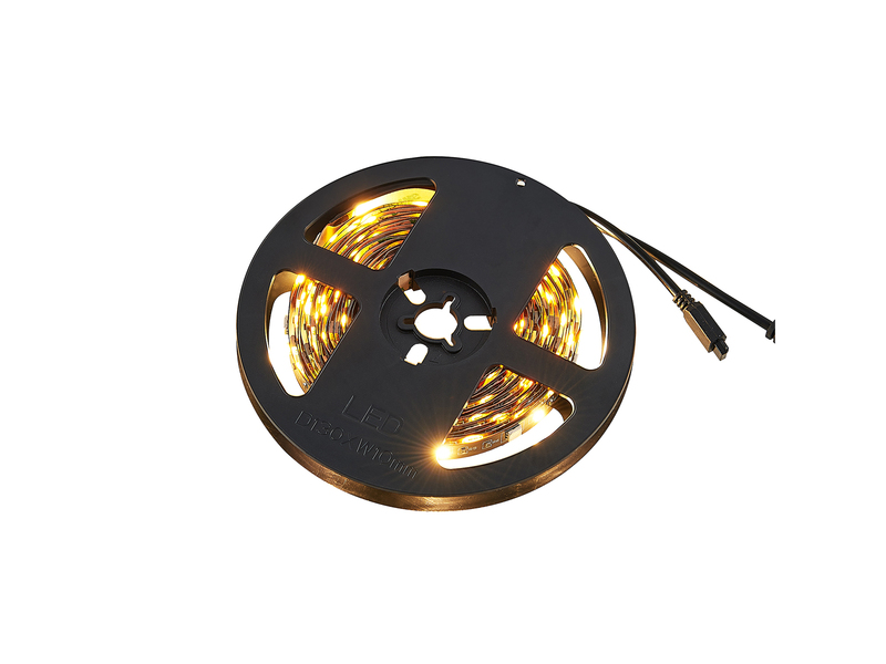 LED Streifen GRIP mit Fernbedienung, RGB Farbwechsel & Dimmer - 5 Meter