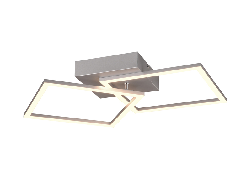 LED Deckenleuchte TRAIL Titan schwenkbare Module, Breite 60cm