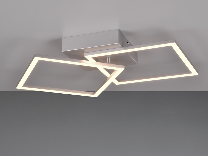 LED Deckenleuchte TRAIL Titan schwenkbare Module, Breite 60cm