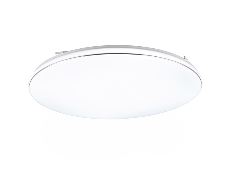 Große LED Deckenleuchte BLANCA flach, hell & dimmbar, Neutralweiß Ø 53cm