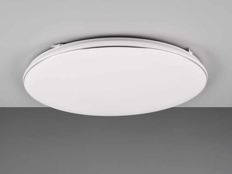 Große LED Deckenleuchte BLANCA flach, hell & dimmbar, Neutralweiß Ø 53cm