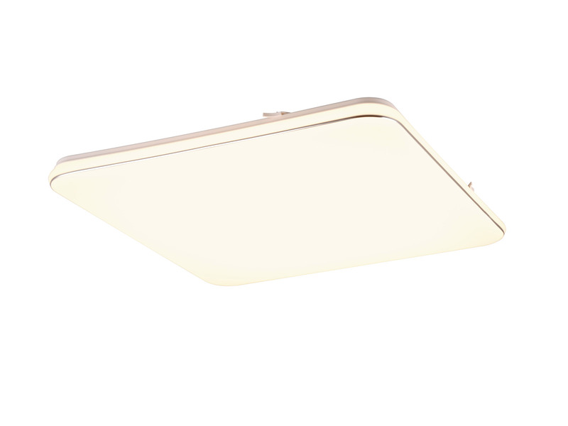 Flache LED Deckenleuchte BLANCA dimmbar, Warmweiß - Quadrat 53cm