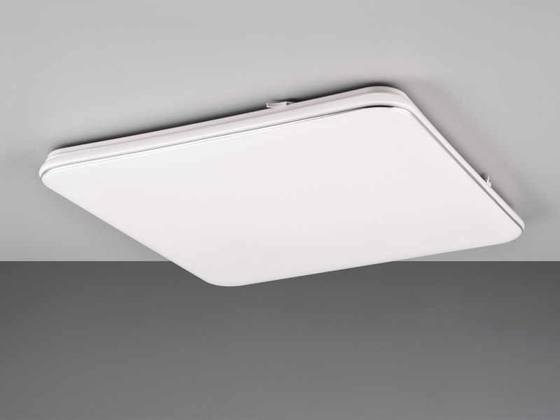 Flache LED Deckenleuchte BLANCA dimmbar, Warmweiß - Quadrat 53cm