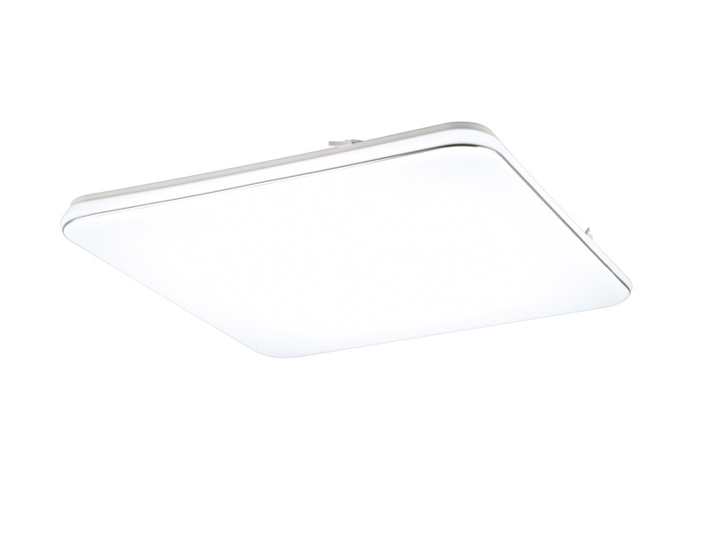 Flache LED Deckenleuchte BLANCA dimmbar, Neutralweiß - Quadrat 53cm