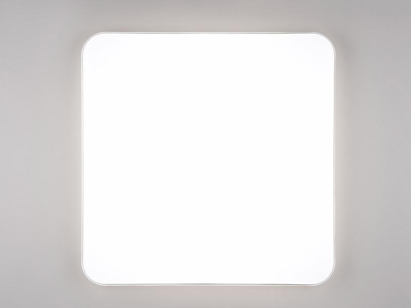 Flache LED Deckenleuchte BLANCA dimmbar, Neutralweiß - Quadrat 53cm