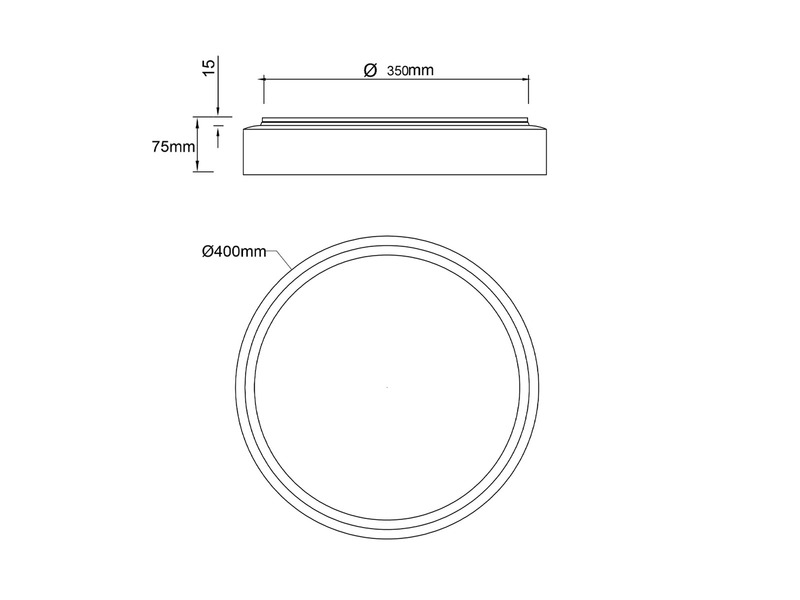 LED Deckenleuchte FELIS Schwarz/Gold dimmbar Lichtfarbe einstellbar -Ø40cm