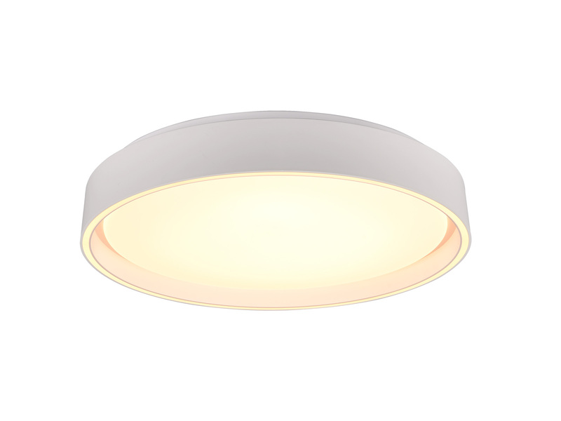 LED Deckenleuchte FELIS mit Fernbedienung & Tageslicht, Weiß Ø 40cm