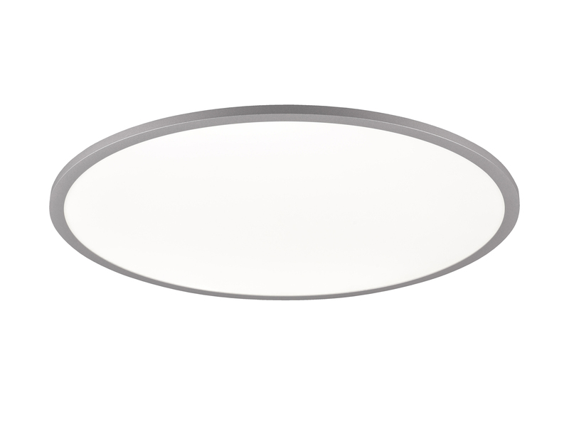 LED Deckenleuchte YUMA flach mit Fernbedienung, 3 Lichtfarben & RGB, Ø 60cm