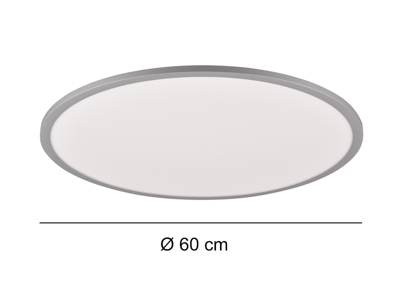 LED Deckenleuchte YUMA Ø 60cm mit Fernbedienung & RGB