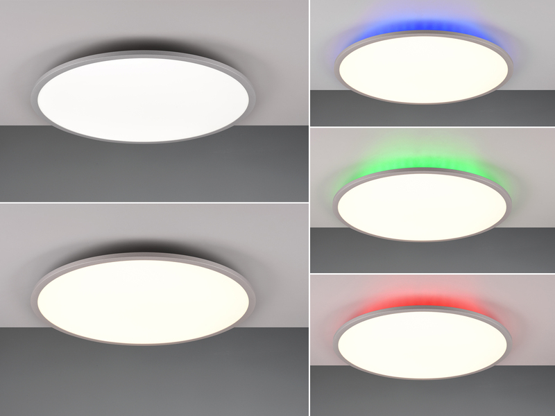 LED Deckenleuchte mit Fernbedienung dimmbar RGB