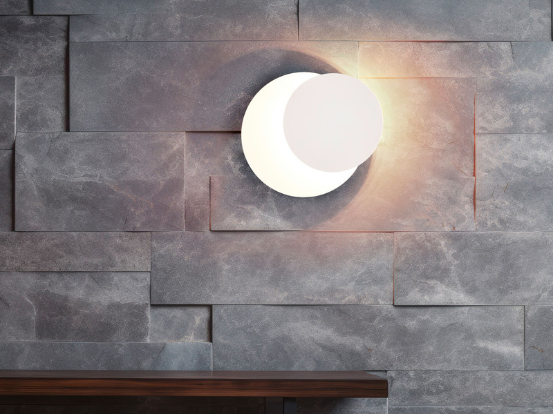 LED Wandleuchte MIO Weiß verstellbar für indirekte Beleuchtung, Ø 18cm