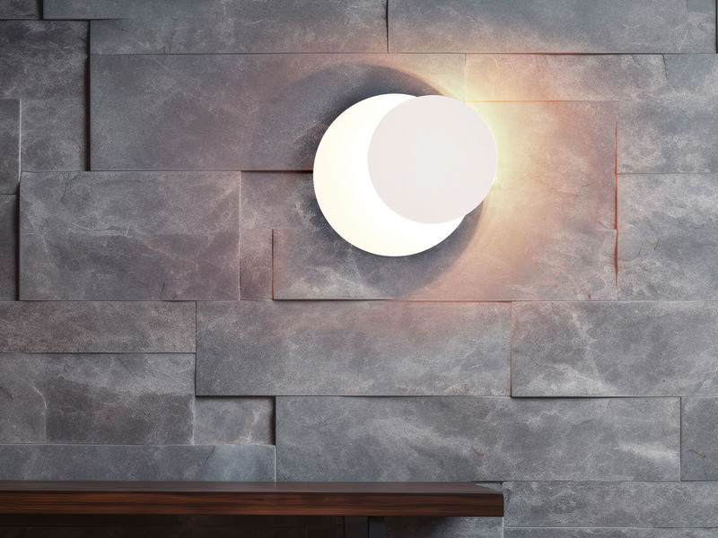 2er SET LED Wandlampen Weiß verstellbar für indirekte Beleuchtung, Ø 18cm