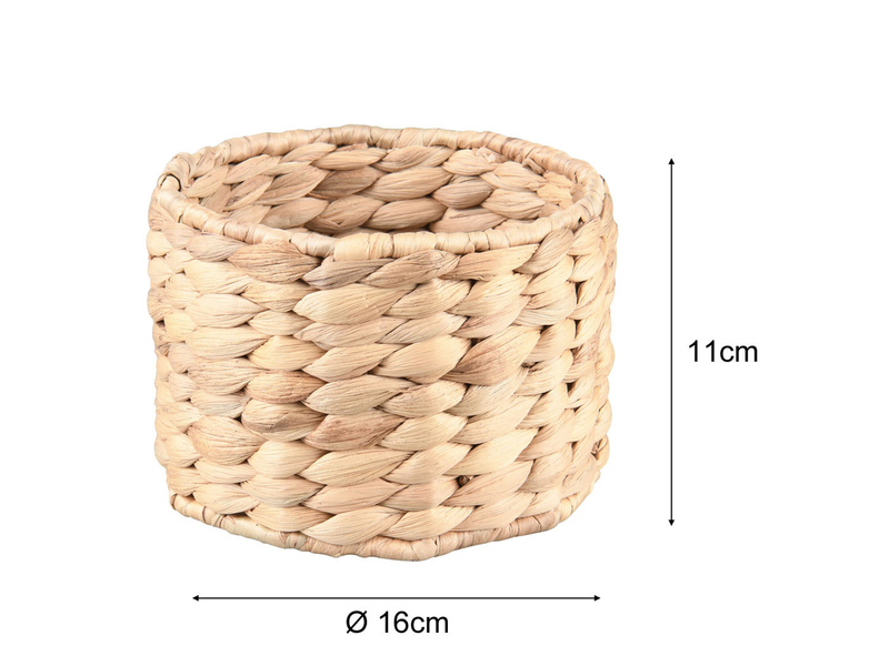 Lampenschirm LINYA Wasserhyazinthe für E14 Tischleuchten, Ø 16cm klein