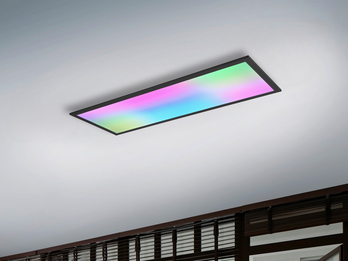 LED Deckenleuchte BETA mit Fernbedienung und RGBW Farbwechsler, Breite 80cm