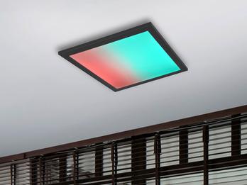 LED Deckenleuchte BETA mit Fernbedienung und RGBW Farbwechsler, 29 x 29cm