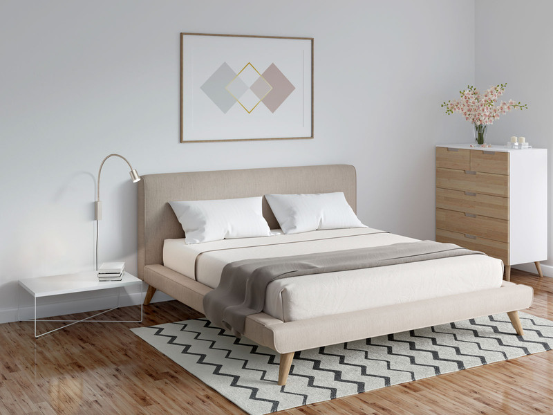 2er SET LED Wand Leselampen & Bettlampen mit Kabel und Stecker, Breite 6cm