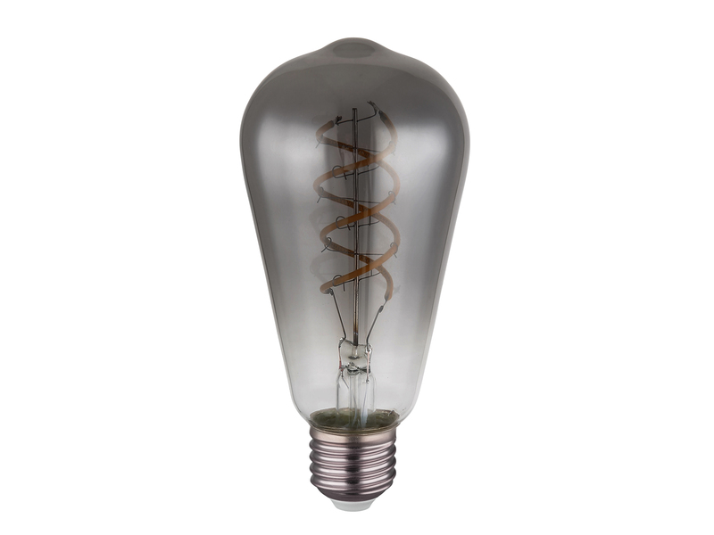 E27 Filament LED - 6,5 Watt, 220 Lumen, 2000 Kelvin Ø6,4cm - extern dimmbar