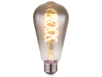 E27 Filament LED - 6,5 Watt, 220 Lumen, 2000 Kelvin Ø6,4cm - extern dimmbar