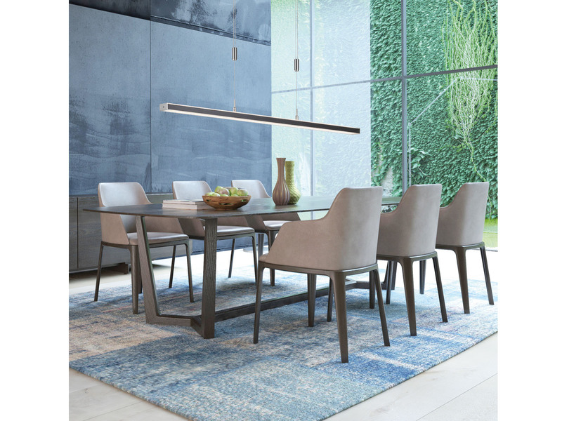 LED Pendelleuchte VITAN dimmbar & höhenverstellbar bis 150cm lang, B: 115cm