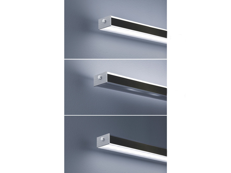 LED Pendelleuchte VITAN Schwarz dimmbar & höhenverstellbar, Breite 115cm