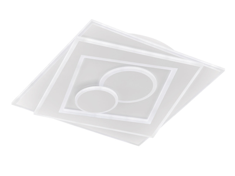 LED Deckenleuchte RATIO mit Tageslicht & Fernbedienung, Breite 50cm