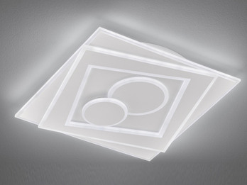 LED Deckenleuchte RATIO mit Tageslicht & Fernbedienung, Breite 50cm
