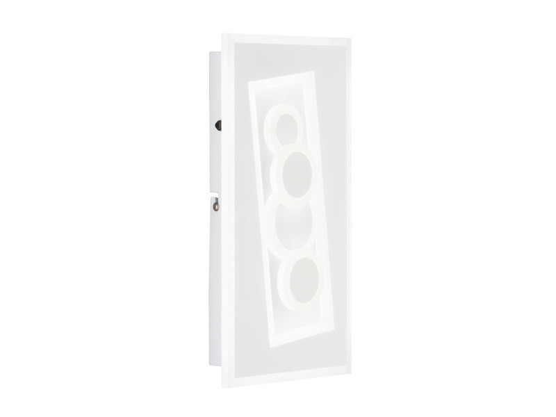 LED Wandleuchte RATIO flach dimmbar & Lichtfarbe, Höhe 38cm