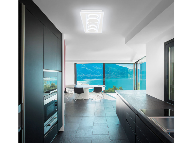 LED Deckenleuchte RATIO mit Tageslicht & Fernbedienung, Breite 90cm