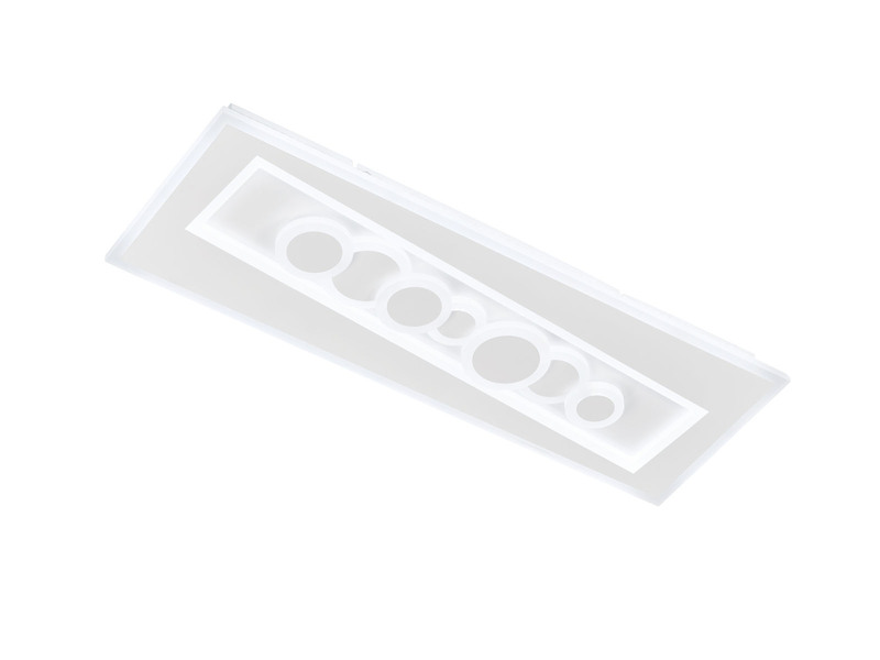 LED Deckenleuchte RATIO mit Tageslicht & Fernbedienung, Breite 63cm