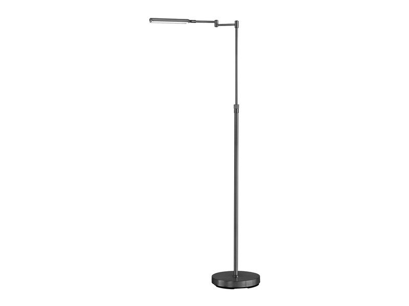 LED Stehleuchte NAMI Schwarz dimmbar & höhenverstellbar 90-130cm klein