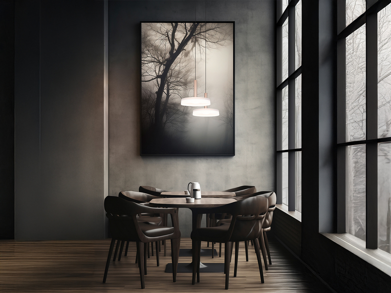 LED Pendelleuchte CELESTE 1-flammig höhenverstellbar Glas Weiß, Ø 22cm