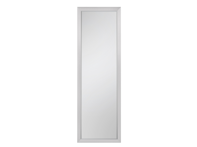 Wandspiegel JULIETTE Ganzköperspiegel Aluminium Rahmen in Silber 50 x 150cm