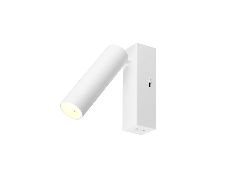LED Wandstrahler AMBALA Weiß, dimmbar & Lichtfarbe wählbar, Breite 4cm