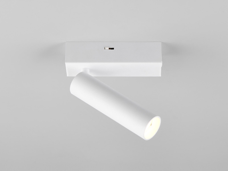 LED Wandstrahler AMBALA Weiß, dimmbar & Lichtfarbe wählbar, Breite 4cm