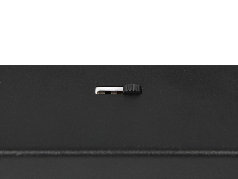 LED Wandstrahler AMBALA Schwarz, dimmbar & Lichtfarbe wählbar, Breite 4cm