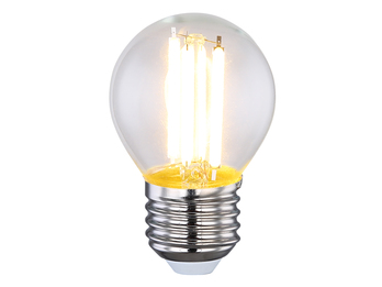 E27 Filament LED - 6,5 Watt, 806 Lumen, warmweiß, Ø4,5cm - nicht dimmbar