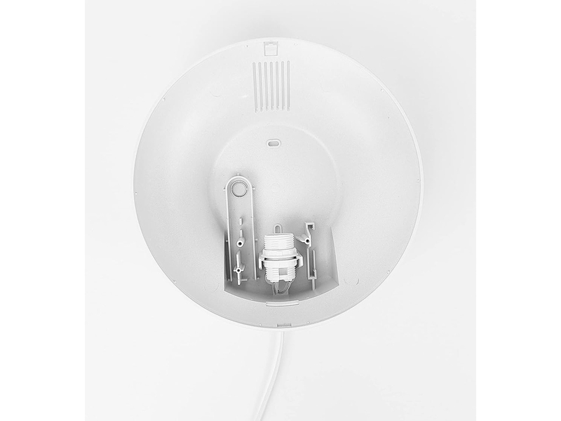 Kinderzimmer Wandlampe Rosa mit Motiv Prinzessin, Schalter & Stecker, Ø 25cm