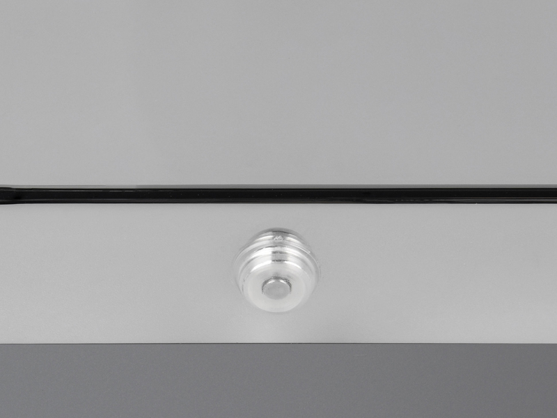 Dimmbare LED Bad Spiegelleuchte FABRIZIO schwenkbar, Chrom Breite 80cm