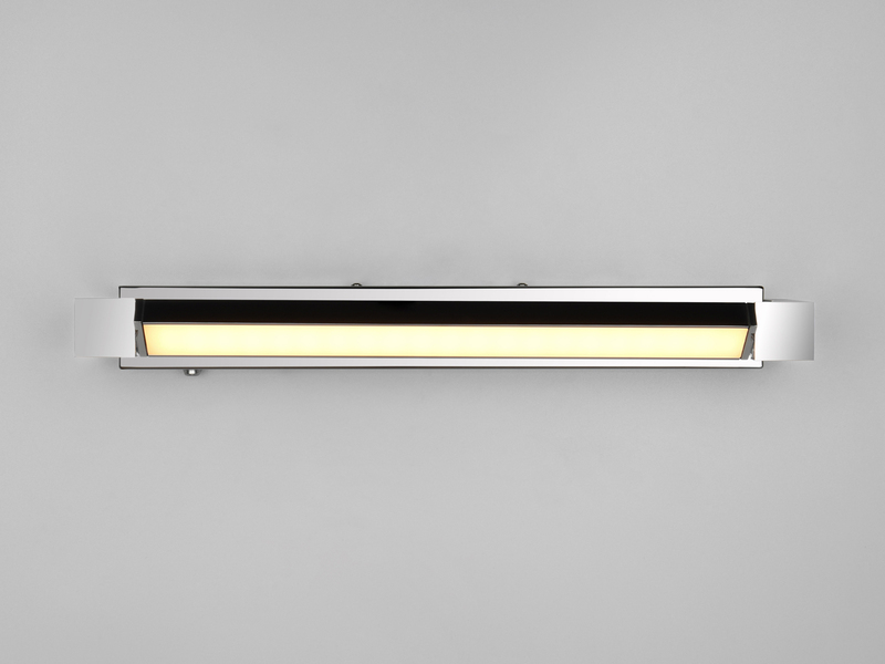 2er SET dimmbare LED Bad Spiegelleuchten schwenkbar, Chrom Breite 50cm
