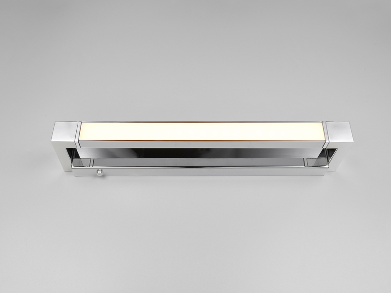2er SET dimmbare LED Bad Spiegelleuchten schwenkbar, Chrom Breite 50cm