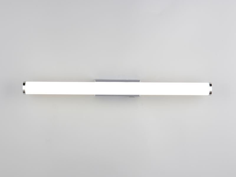 2er SET Bad Spiegelleuchten mit Schalter, Licht neutralweiß, Breite 60cm