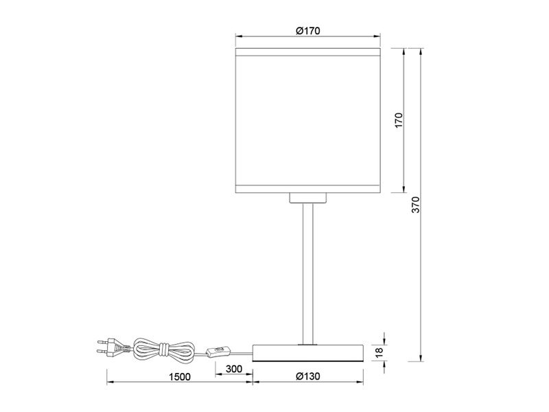 LED Tischleuchte mit Lampenschirm aus geflochtenem Bast, Höhe 37cm