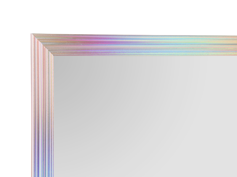 Türhängespiegel RIA rechteckig mit Haken, Rahmen Bunt 30 x 120cm