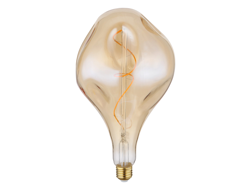 E27 Filament Deko LED - 4 Watt, 220 Lumen, 1800 Kelvin warmweiß - Ø16,5cm