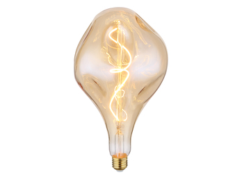 E27 Filament Deko LED - 4 Watt, 220 Lumen, 1800 Kelvin warmweiß - Ø16,5cm