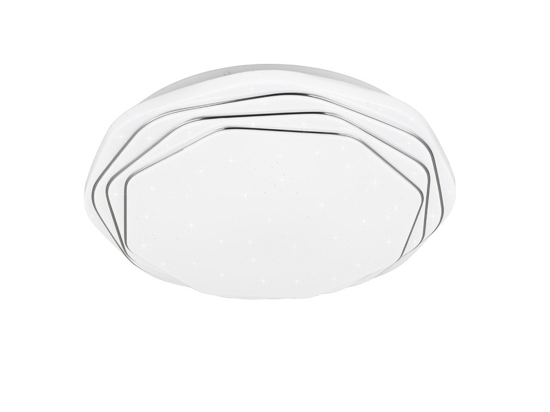 LED Deckenleuchte DIZZY mit Fernbedienung dimmbar & Sternenhimmel, Ø 38cm