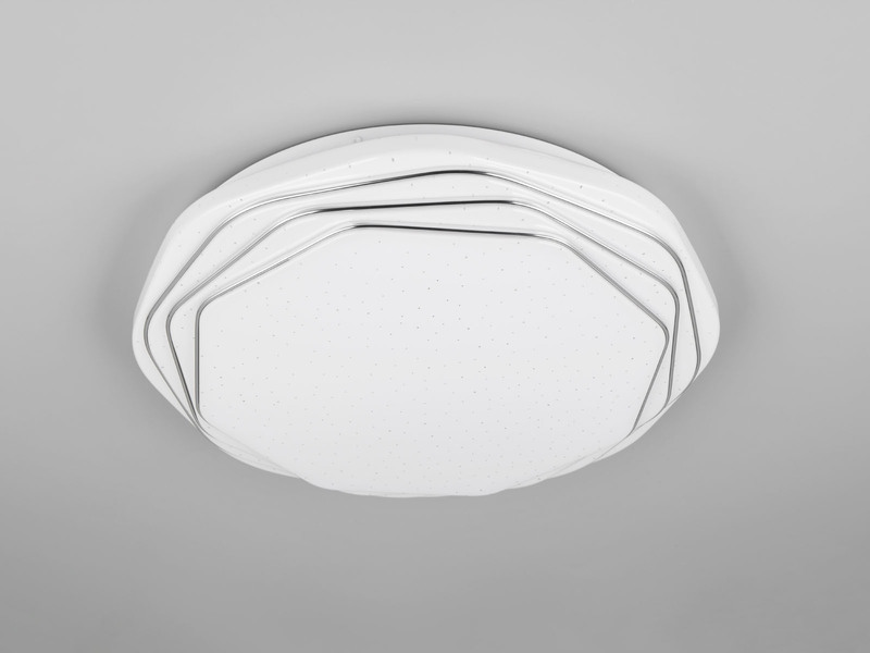 LED Deckenleuchte DIZZY mit Fernbedienung dimmbar & Sternenhimmel, Ø 38cm