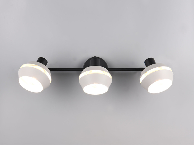 Deckenstrahler ISLA 3flammig, Spots schwenkbar, Länge 54cm