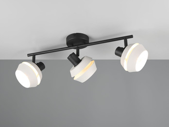 Deckenstrahler ISLA 3flammig, Spots schwenkbar, Länge 54cm